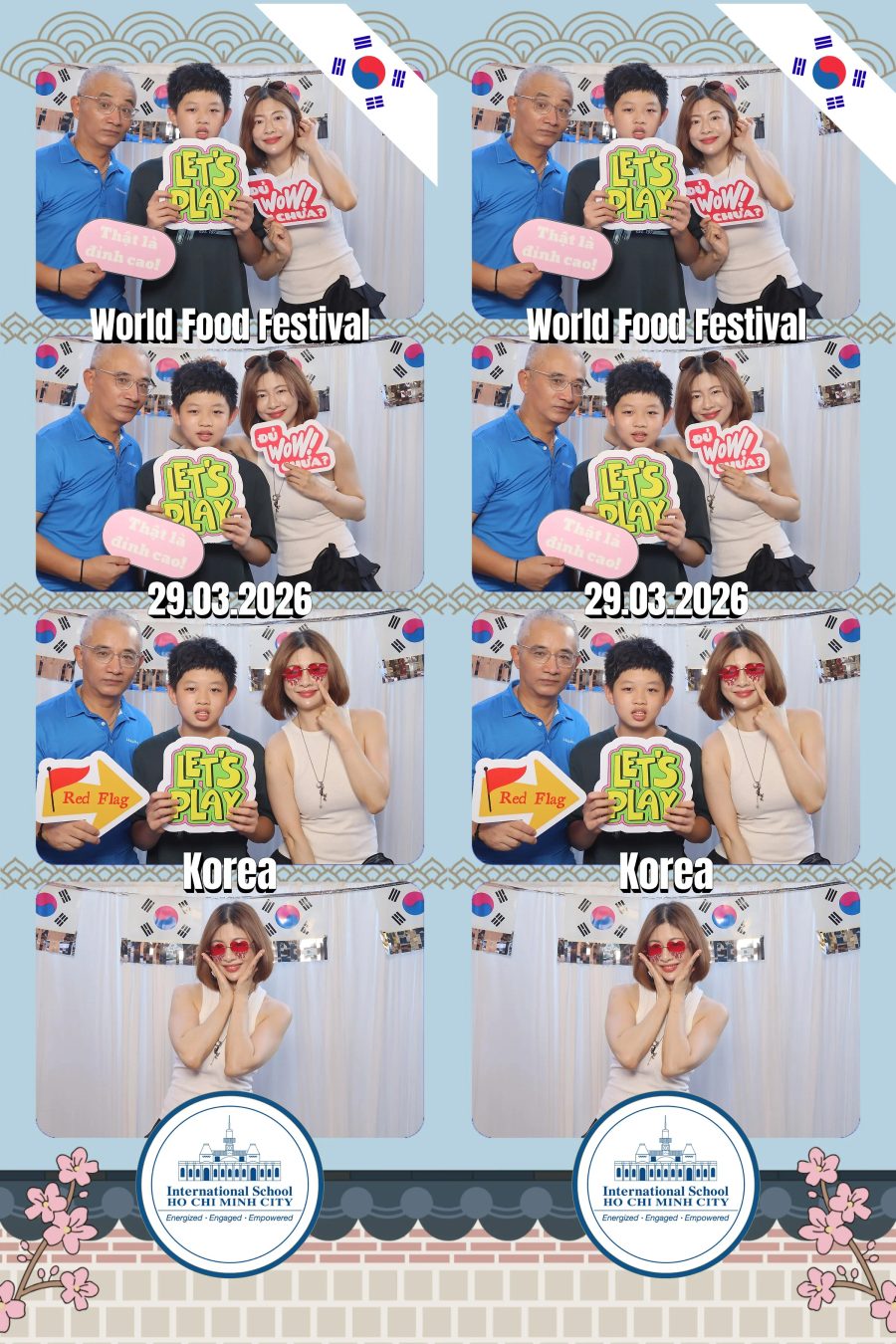 Chupbox Photobooth photos at International School HCMC (ISHCMC)