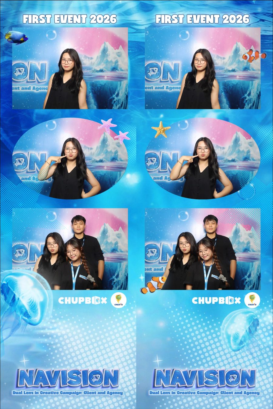 Chupbox Photobooth Photo at FIRST EVENT 2026 of Marketing Club Creatio