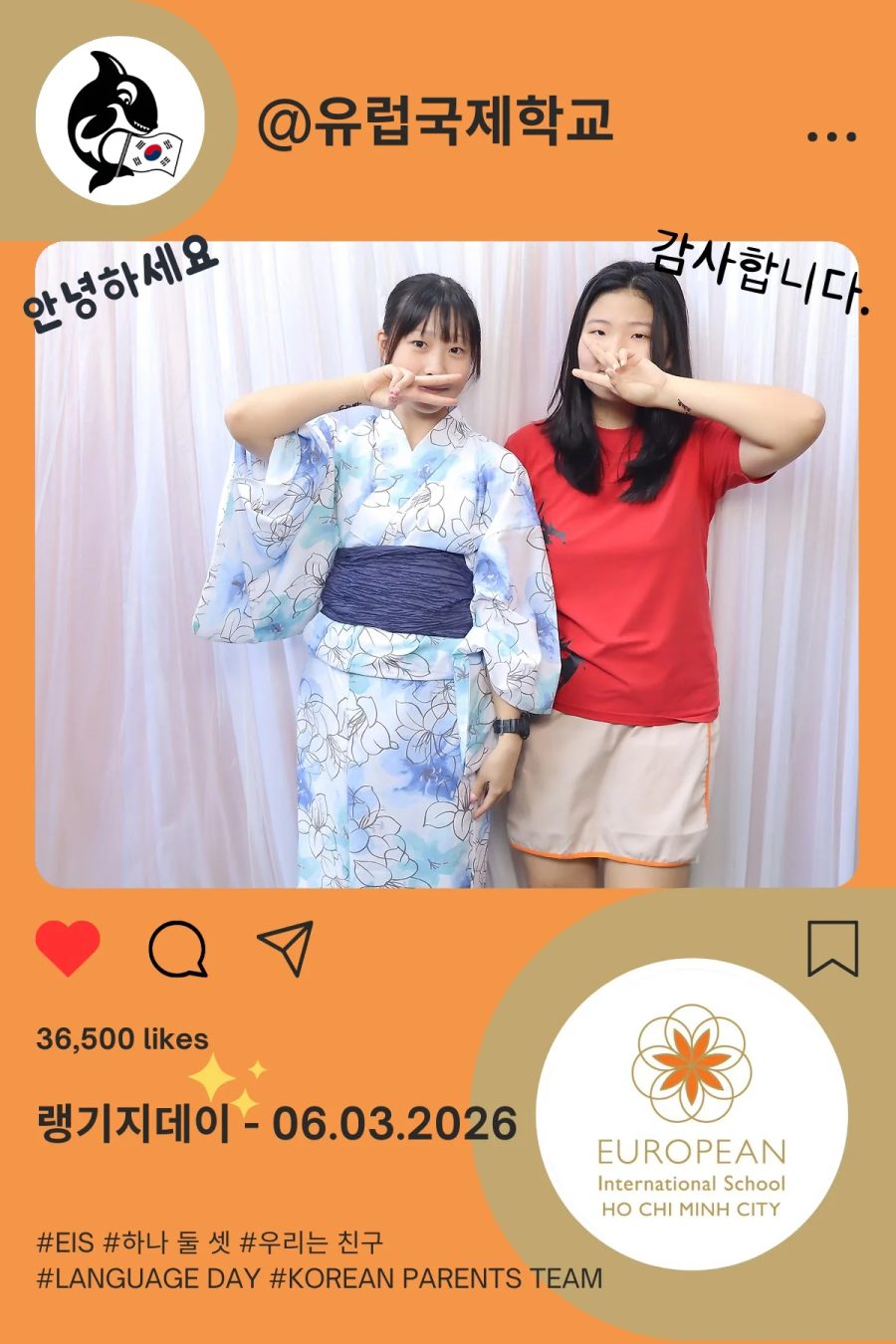 Language Day 2026 at European International School (EIS) in Ho Chi Minh City