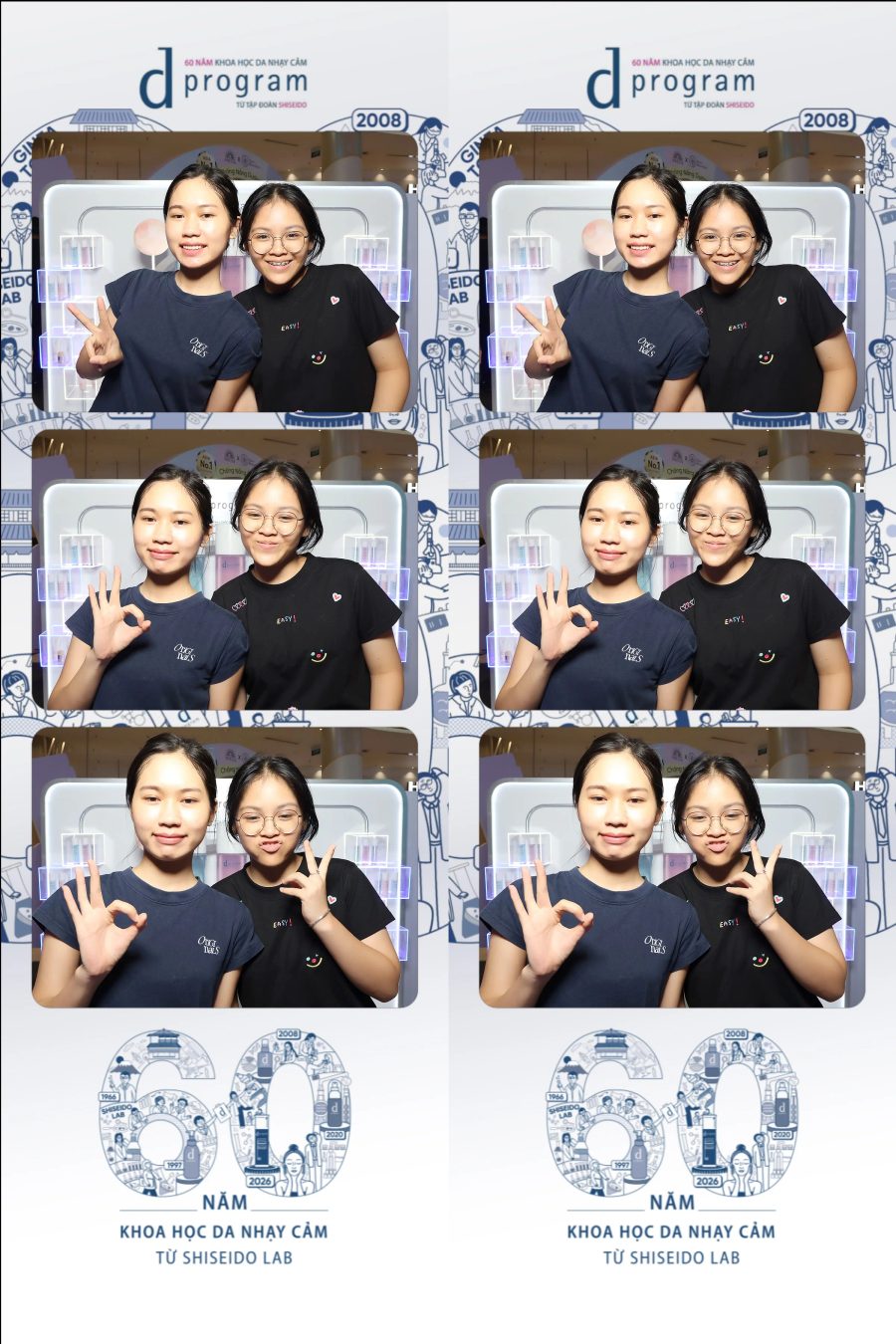 D program by Shiseido 60th Anniversary Promotion at Aeon Mall Tân Phú