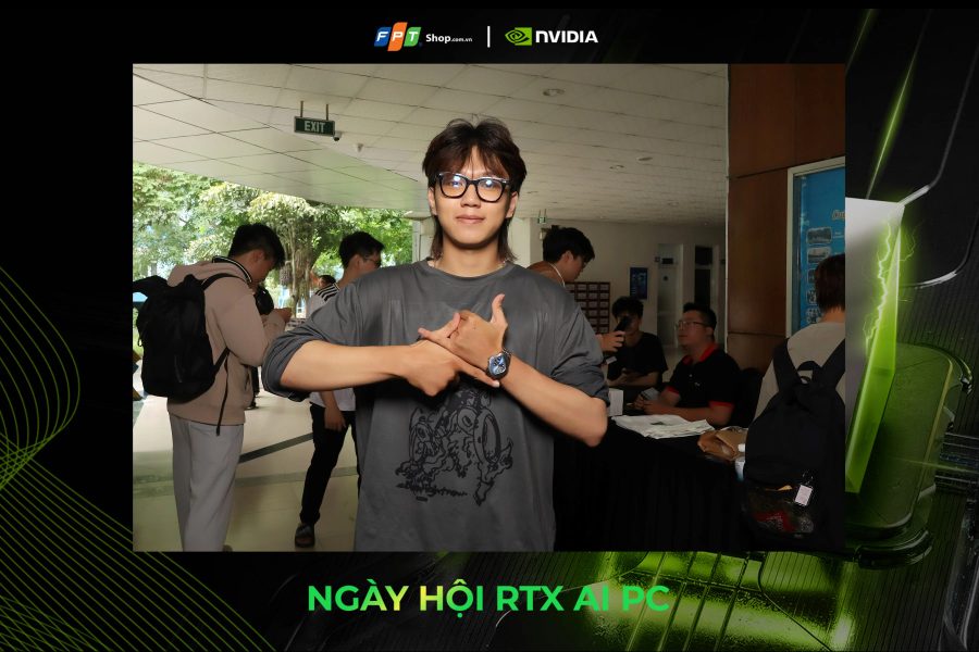 Chupbox Photobooth activity for Nvidia Promotion at University of Information Technology