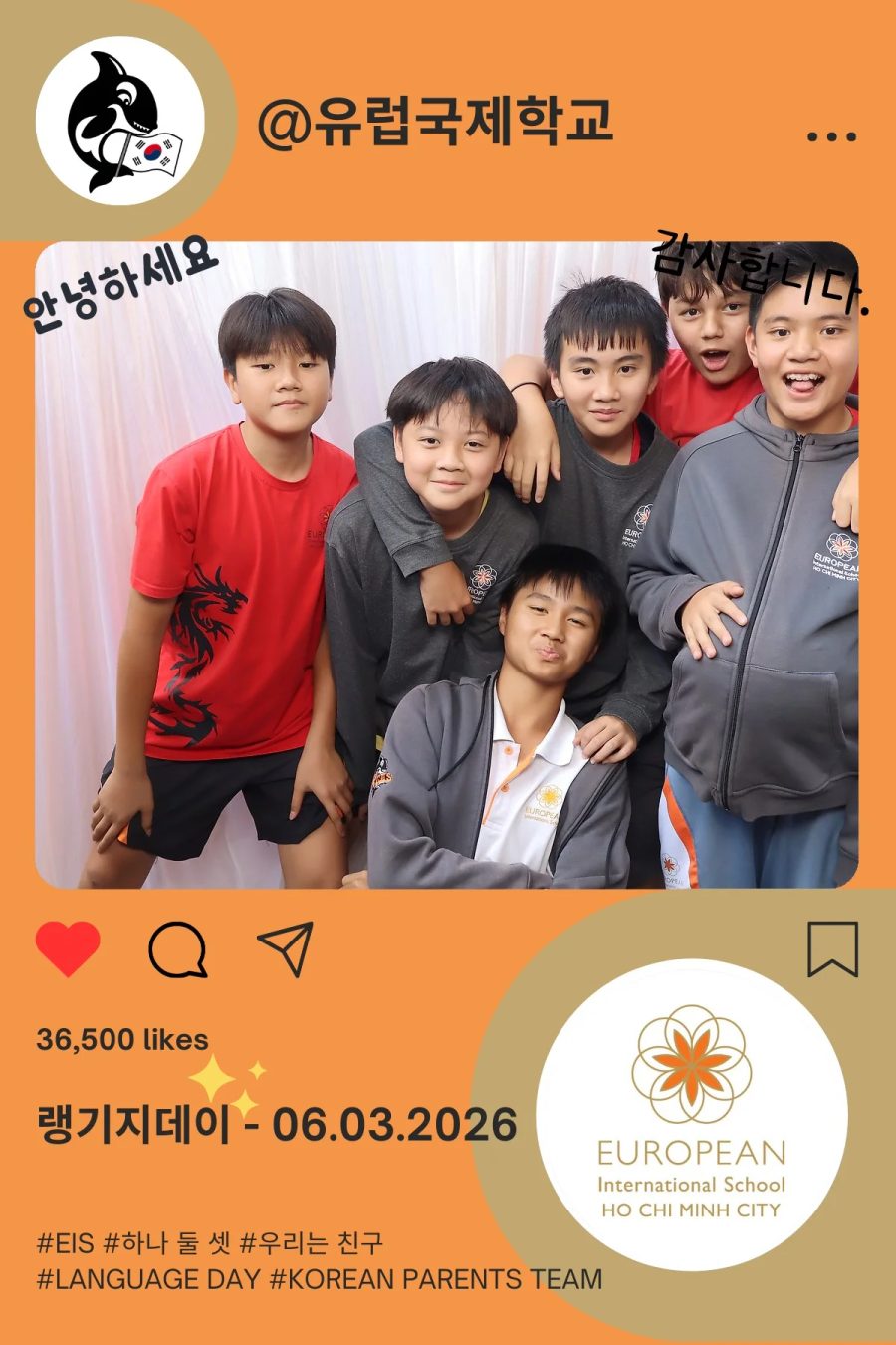 Language Day 2026 at European International School (EIS) in Ho Chi Minh City