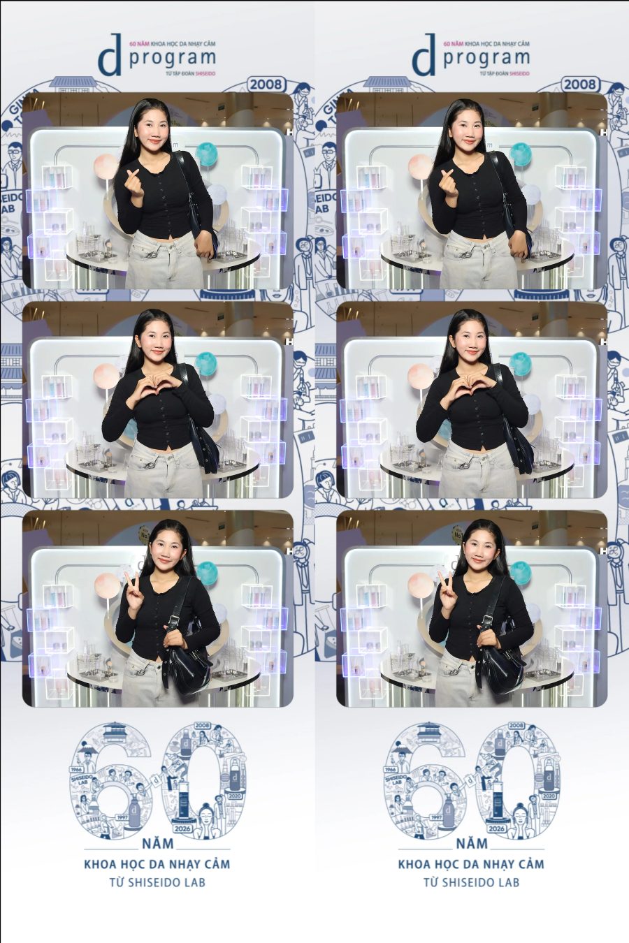 D program by Shiseido 60th Anniversary Promotion at Aeon Mall Tân Phú