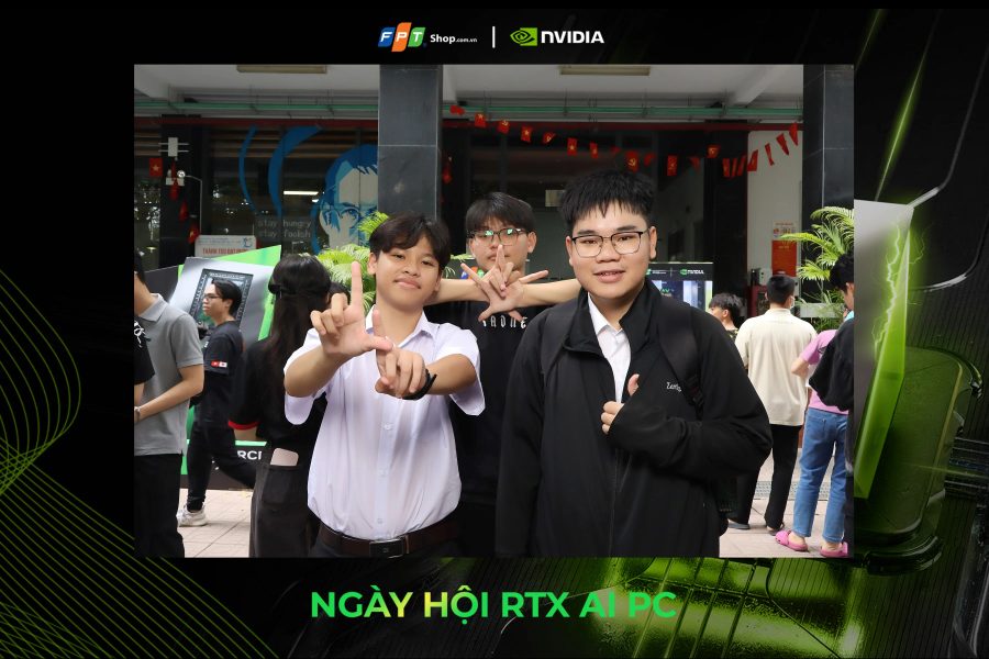Chupbox Photobooth activity for Nvidia Promotion at University of Economics and Law