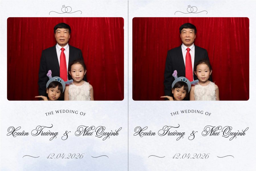 Chupbox Wedding Photobooth for Truong & Quynh at Luxury Palace