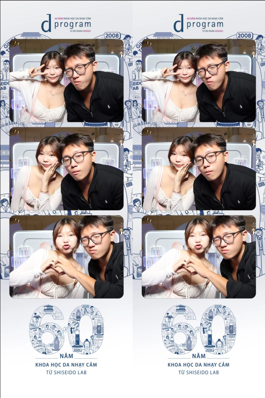 D program by Shiseido 60th Anniversary Promotion at Aeon Mall Tân Phú