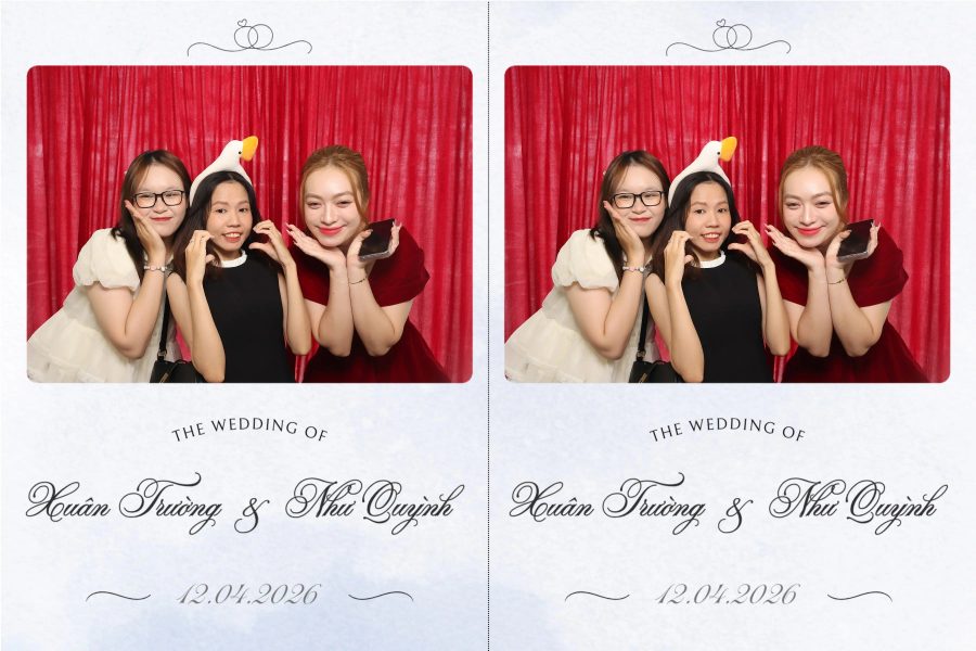 Chupbox Wedding Photobooth for Truong & Quynh at Luxury Palace