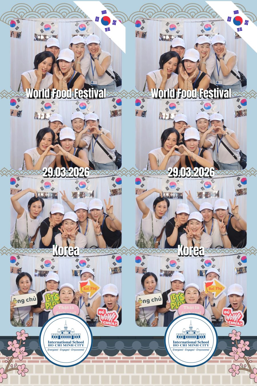 Chupbox Photobooth photos at International School HCMC (ISHCMC)