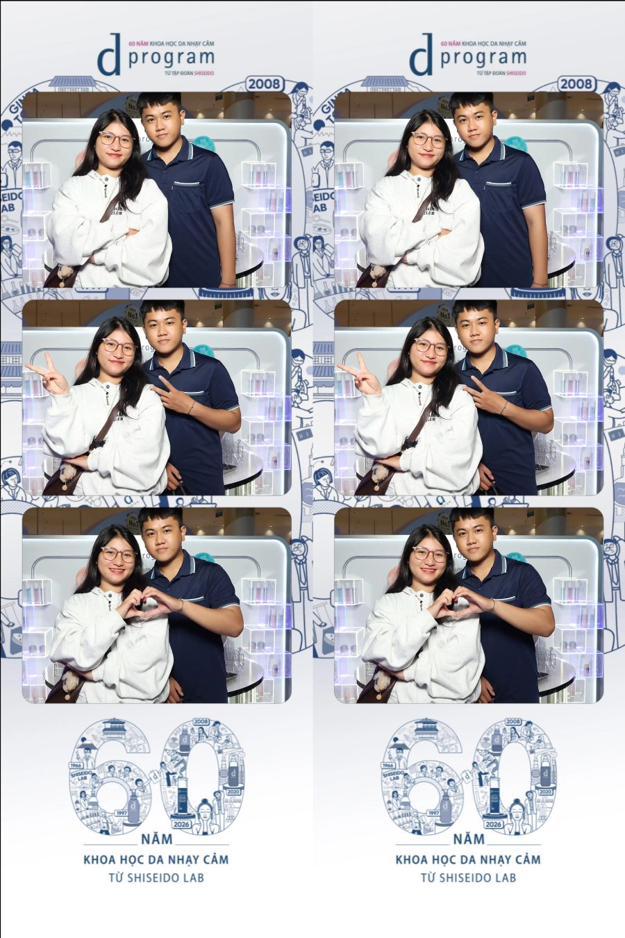 D program by Shiseido 60th Anniversary Promotion at Aeon Mall Tân Phú