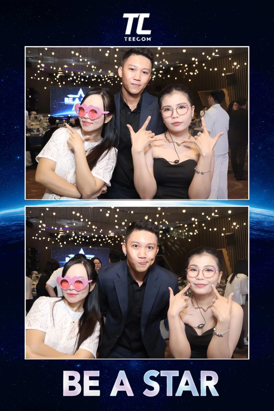 Chupbox Photobooth for Year-end party 2026 of Teecom at Capella Gallery Hall