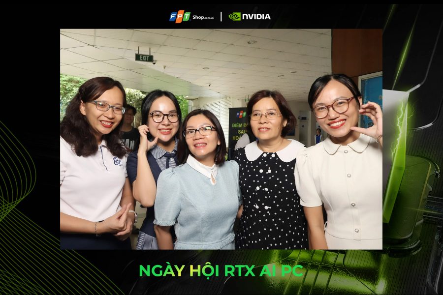 Chupbox Photobooth activity for Nvidia Promotion at University of Information Technology