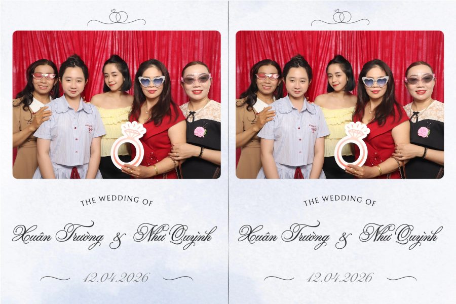 Chupbox Wedding Photobooth for Truong & Quynh at Luxury Palace