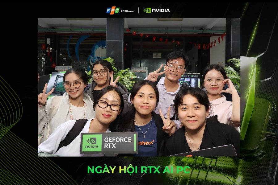 Chupbox Photobooth activity for Nvidia Promotion at University of Economics and Law