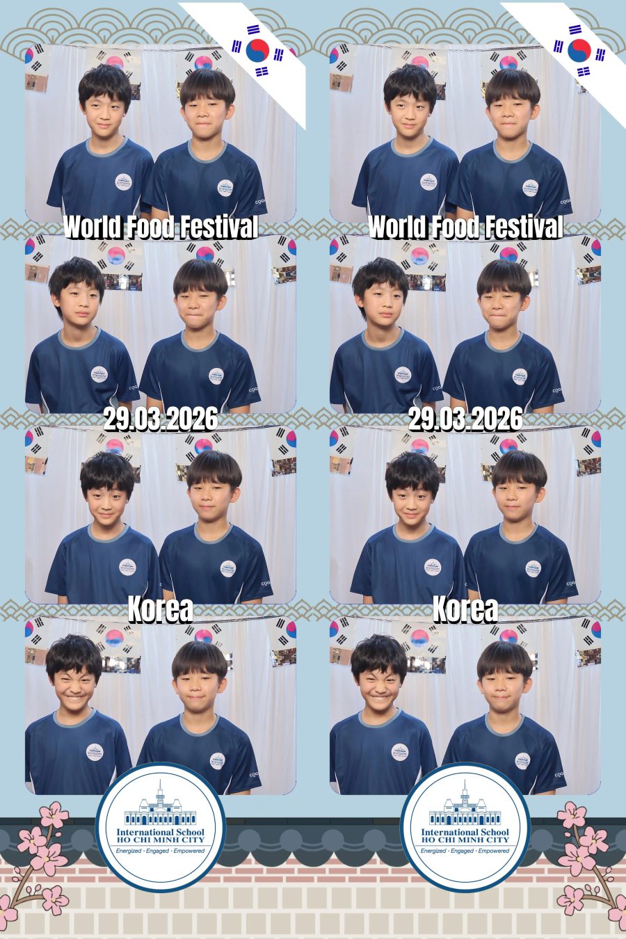 Chupbox Photobooth photos at International School HCMC (ISHCMC)