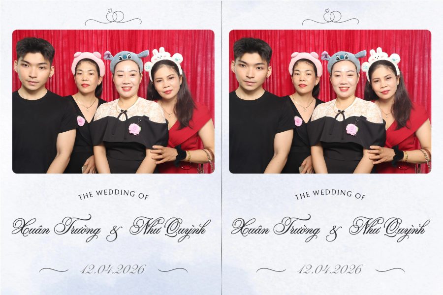 Chupbox Wedding Photobooth for Truong & Quynh at Luxury Palace