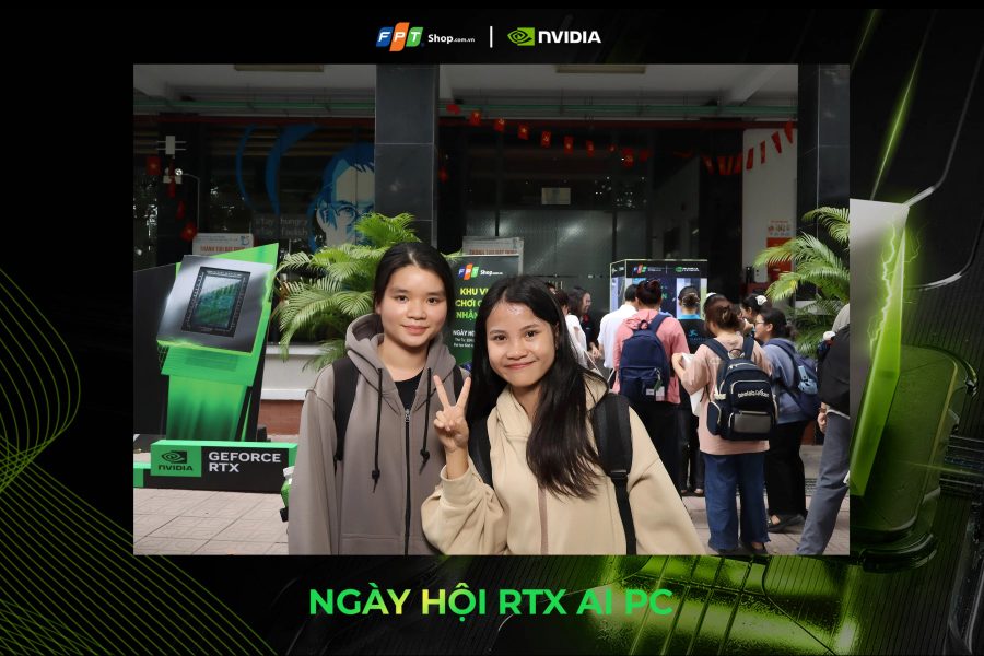 Chupbox Photobooth activity for Nvidia Promotion at University of Economics and Law