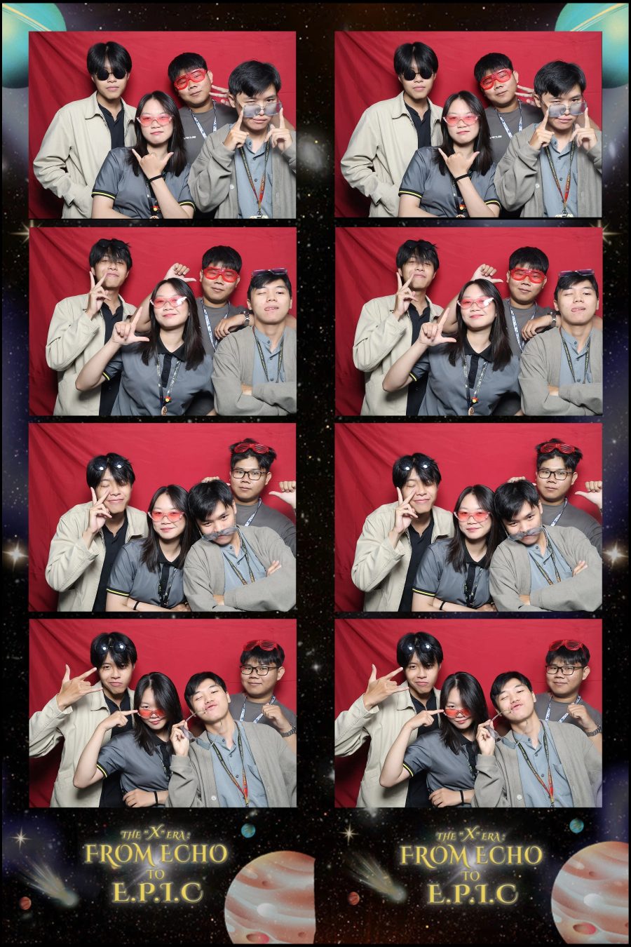 Chupbox Photobooth photo at The EPIC Club of HCMC University of Law
