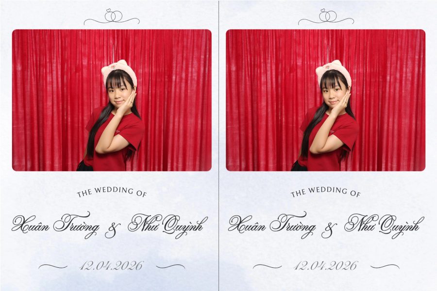 Chupbox Wedding Photobooth for Truong & Quynh at Luxury Palace