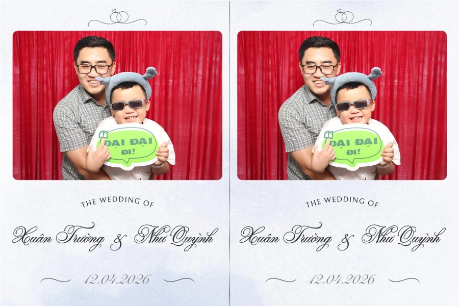 Chupbox Wedding Photobooth for Truong & Quynh at Luxury Palace