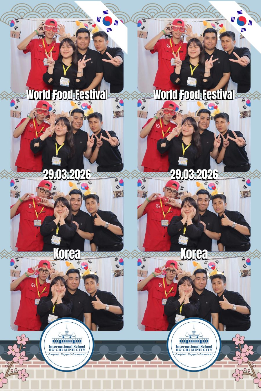 Chupbox Photobooth photos at International School HCMC (ISHCMC)