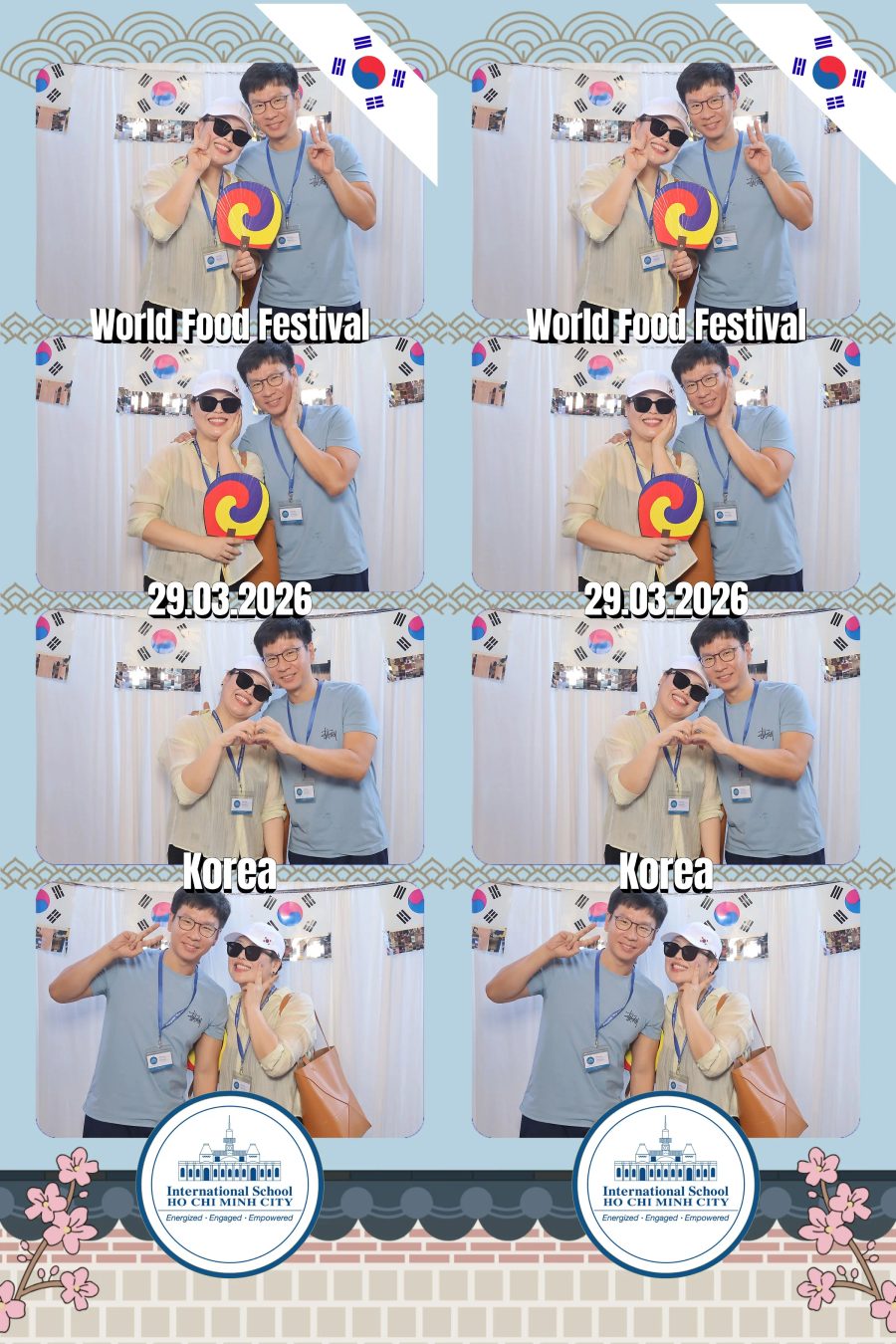 Chupbox Photobooth photos at International School HCMC (ISHCMC)