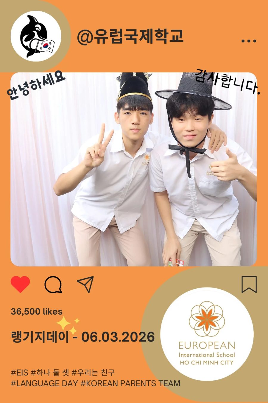 Language Day 2026 at European International School (EIS) in Ho Chi Minh City