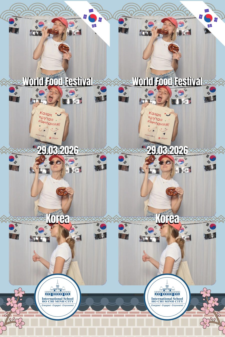 Chupbox Photobooth photos at International School HCMC (ISHCMC)