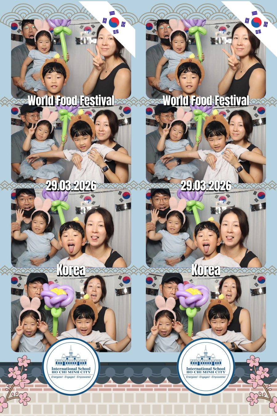 Chupbox Photobooth photos at International School HCMC (ISHCMC)