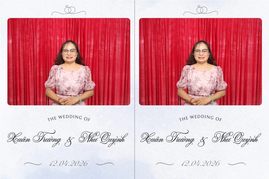 Chupbox Wedding Photobooth for Truong & Quynh at Luxury Palace