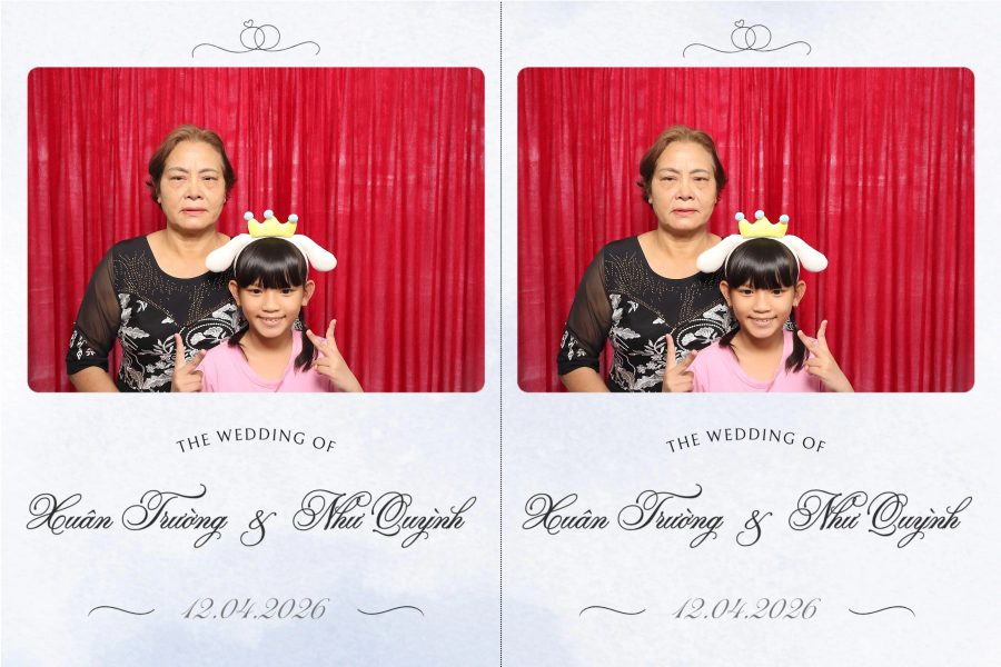 Chupbox Wedding Photobooth for Truong & Quynh at Luxury Palace