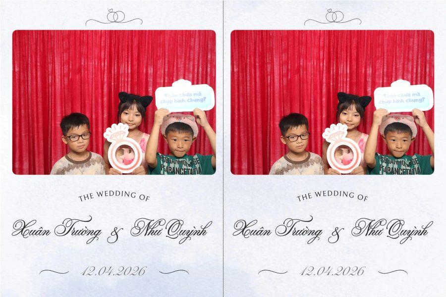 Chupbox Wedding Photobooth for Truong & Quynh at Luxury Palace