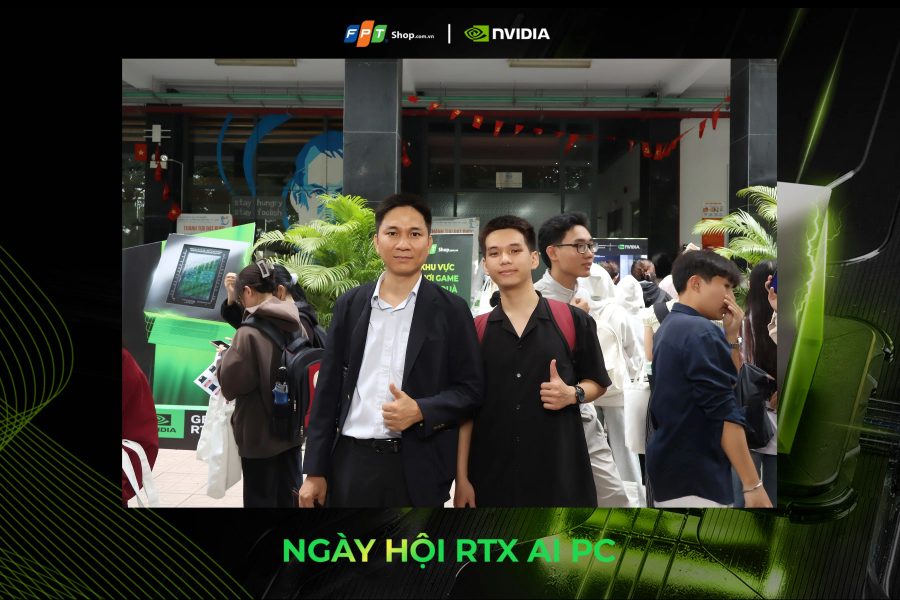 Chupbox Photobooth activity for Nvidia Promotion at University of Economics and Law