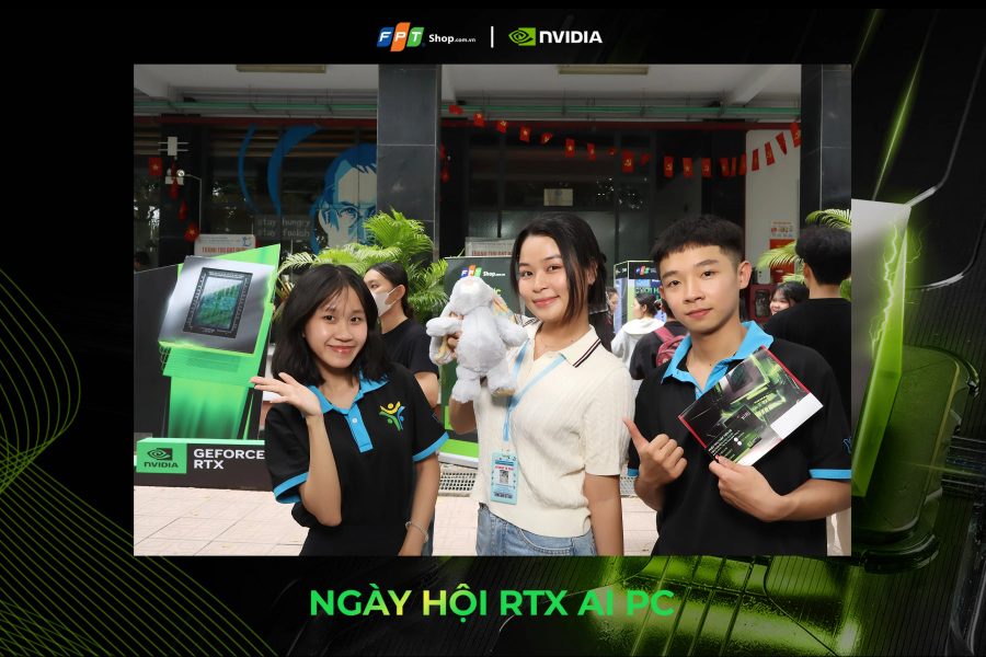 Chupbox Photobooth activity for Nvidia Promotion at University of Economics and Law