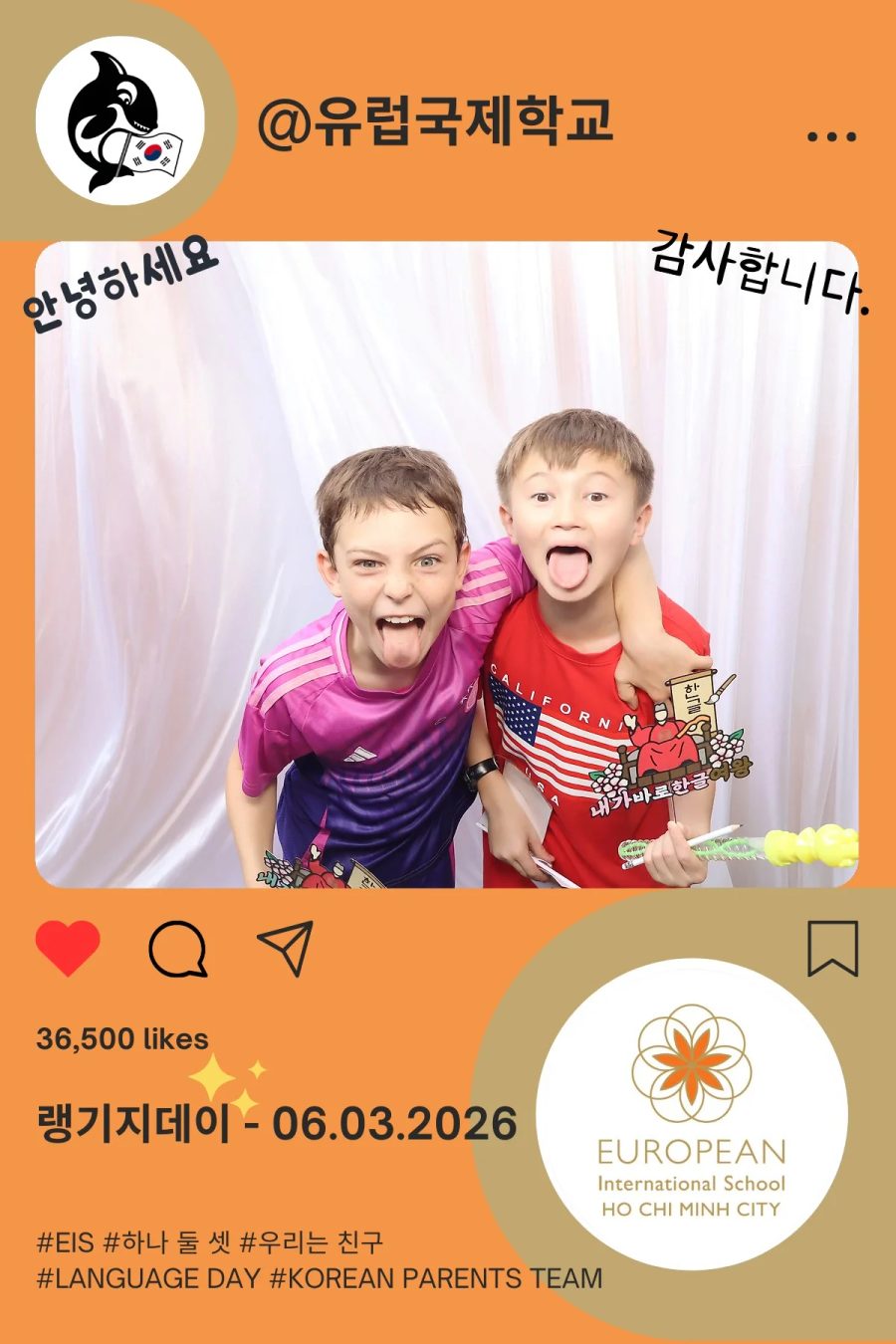 Language Day 2026 at European International School (EIS) in Ho Chi Minh City