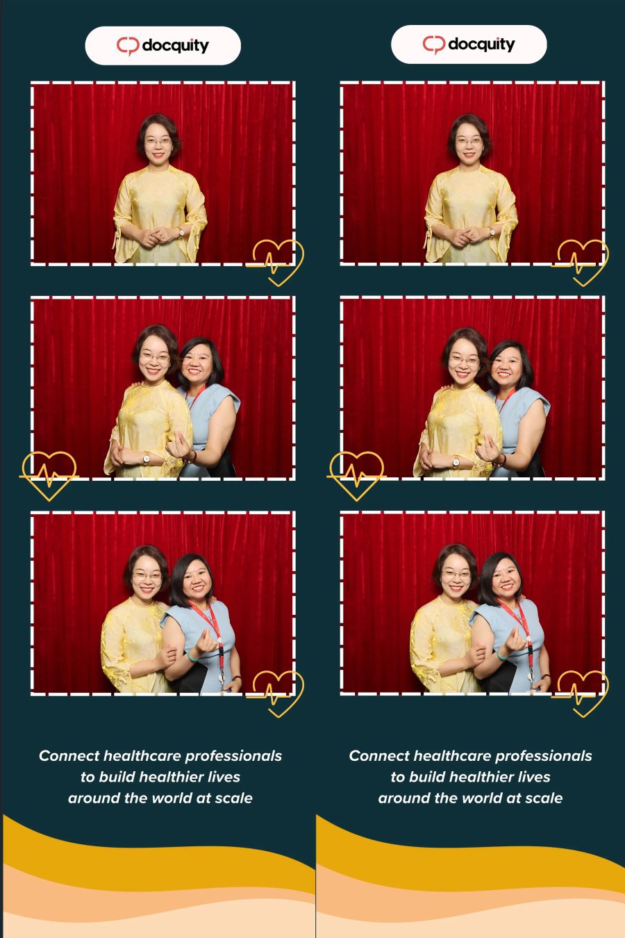 Chupbox Photobooth operation at Docquity company event