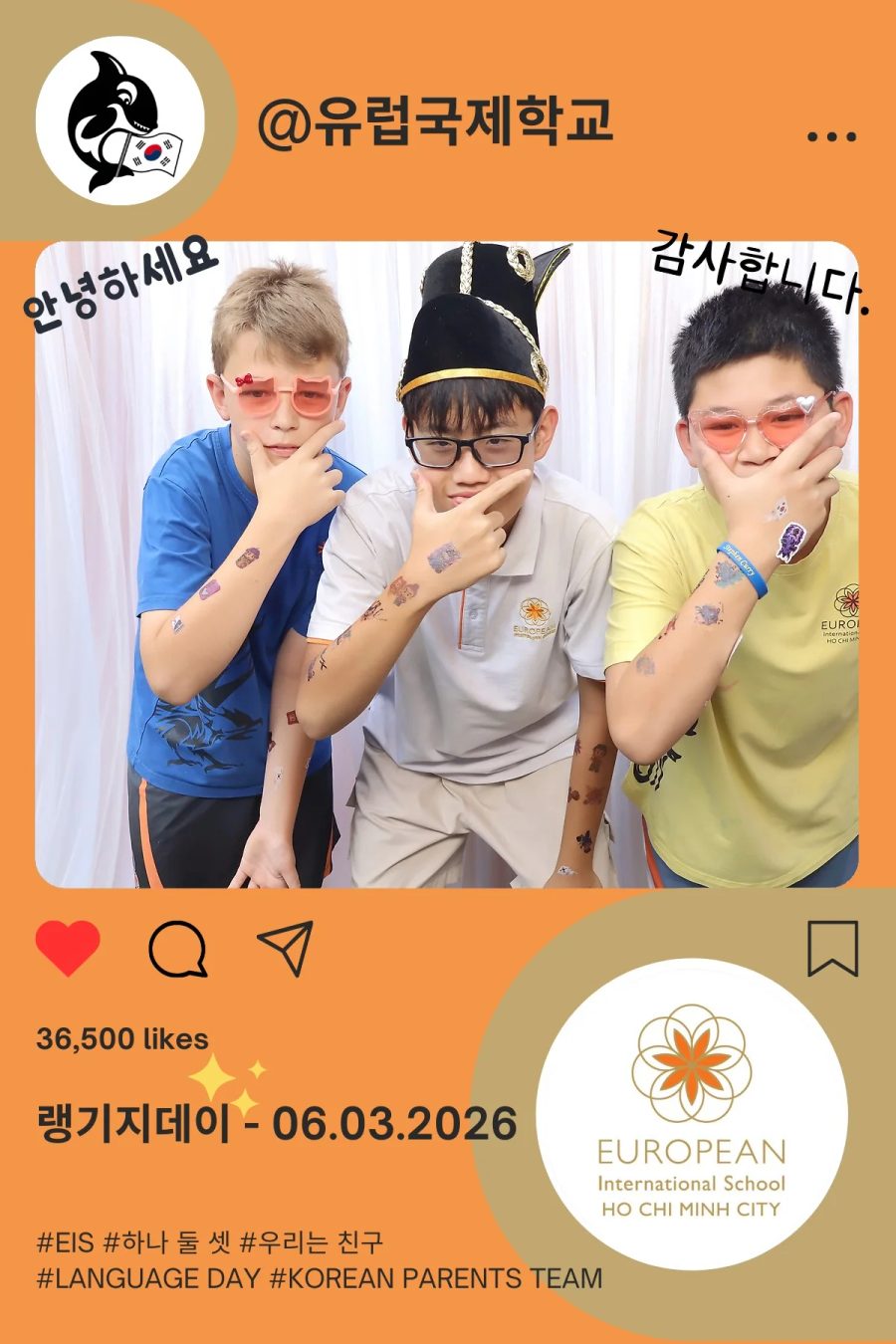 Language Day 2026 at European International School (EIS) in Ho Chi Minh City