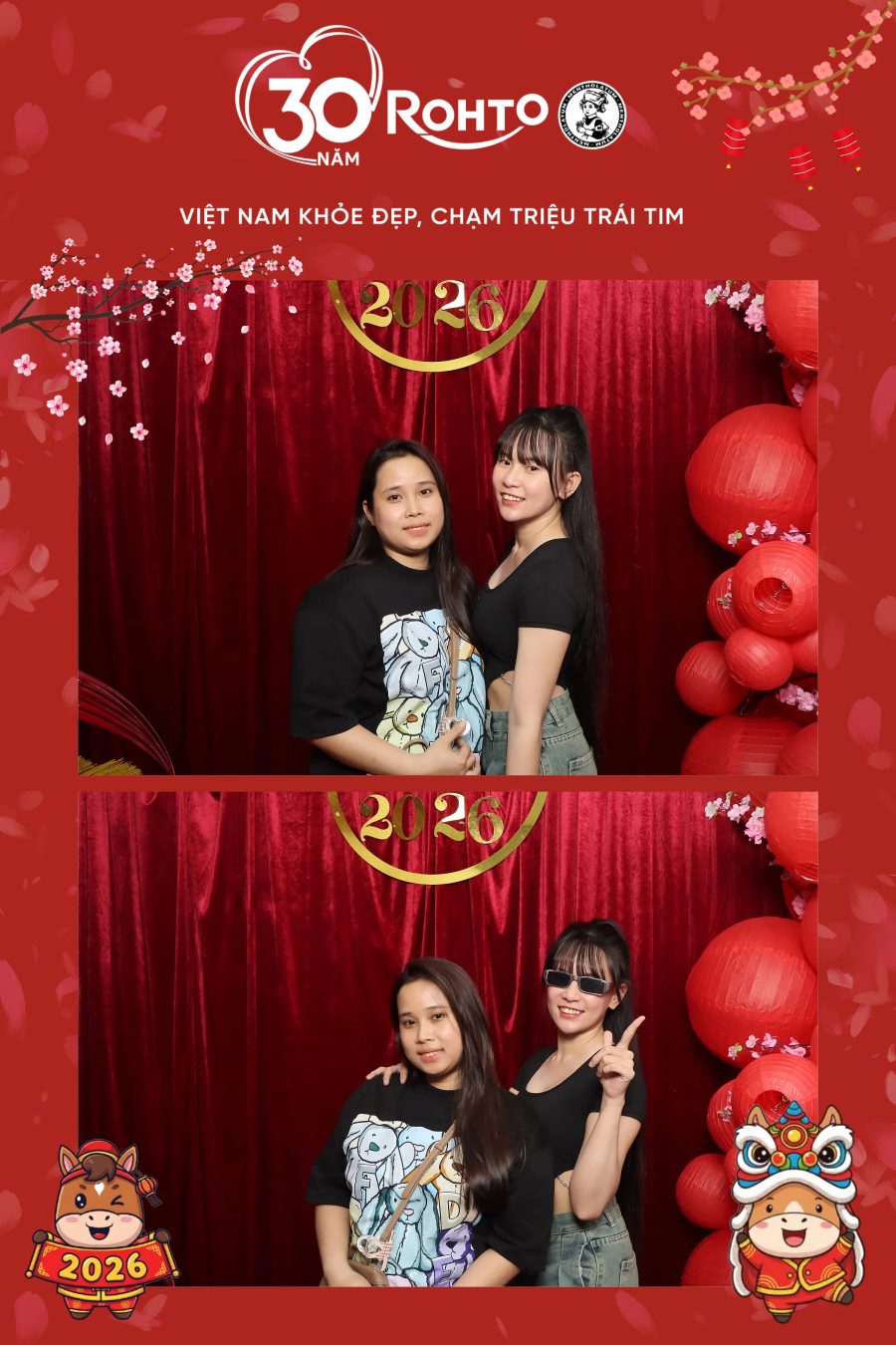 Rohto Vietnam Year-end Party with Chupbox Photobooth