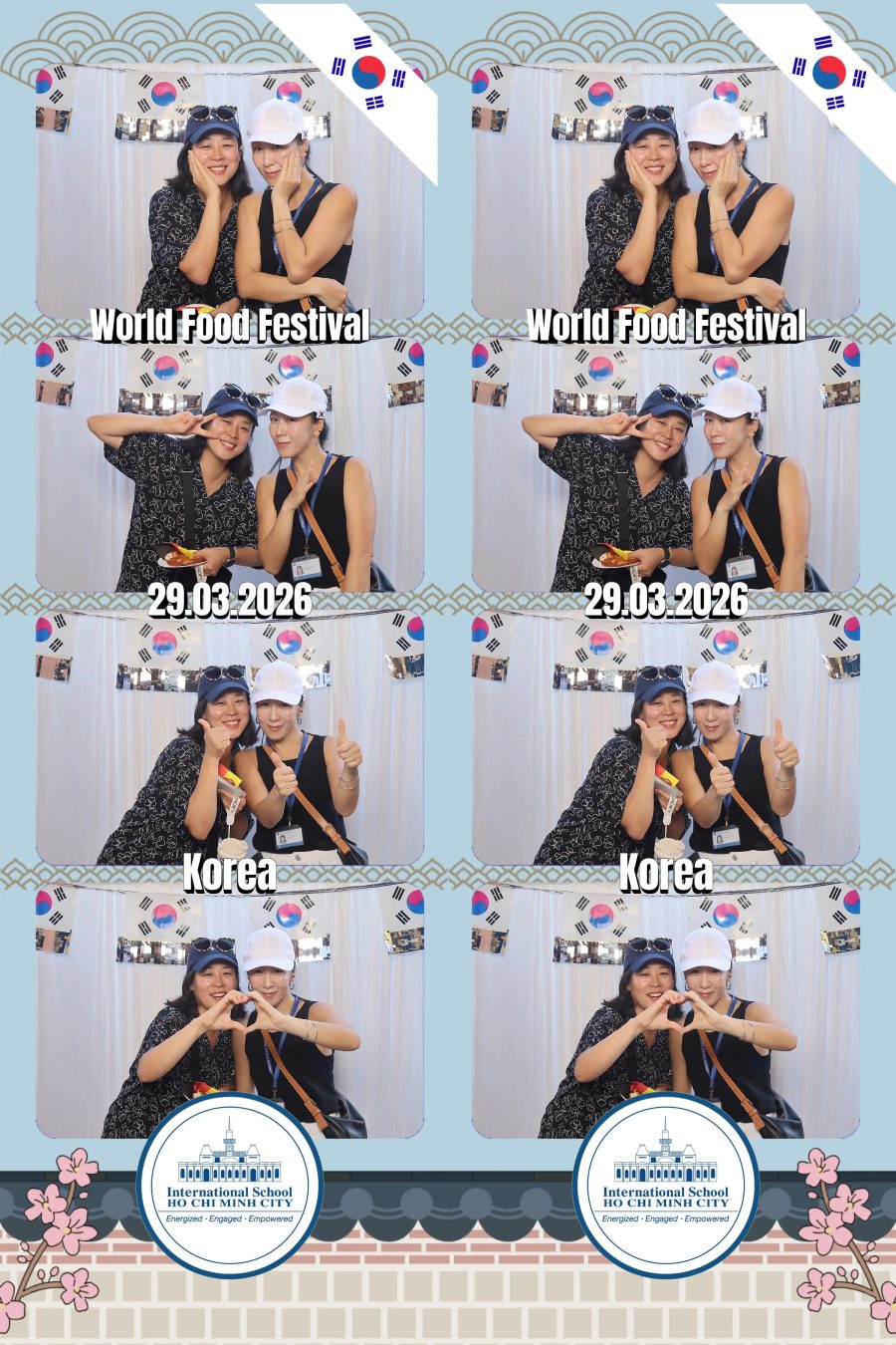 Chupbox Photobooth photos at International School HCMC (ISHCMC)