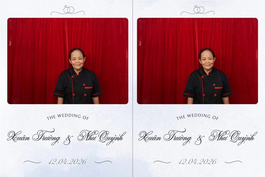 Chupbox Wedding Photobooth for Truong & Quynh at Luxury Palace