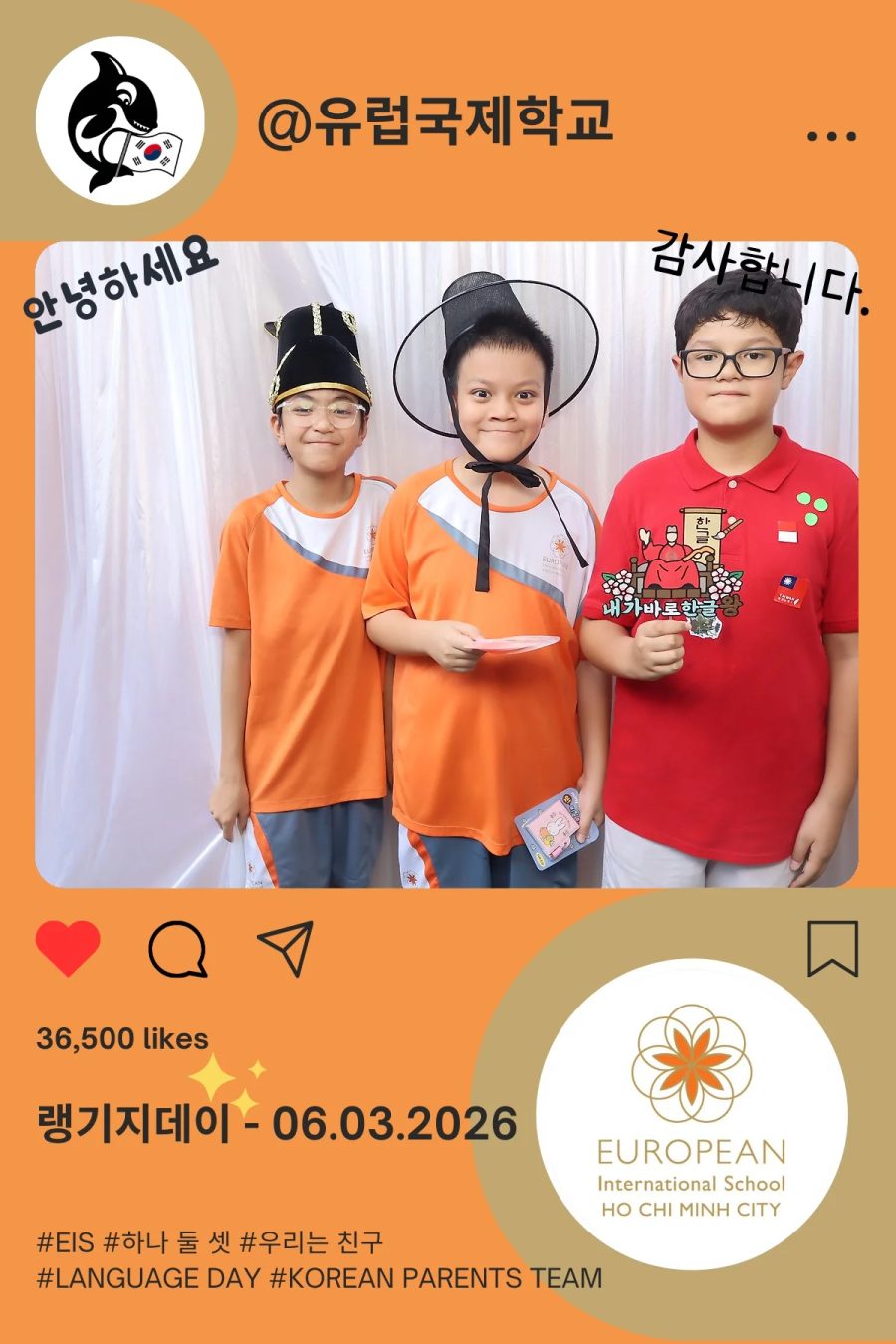 Language Day 2026 at European International School (EIS) in Ho Chi Minh City