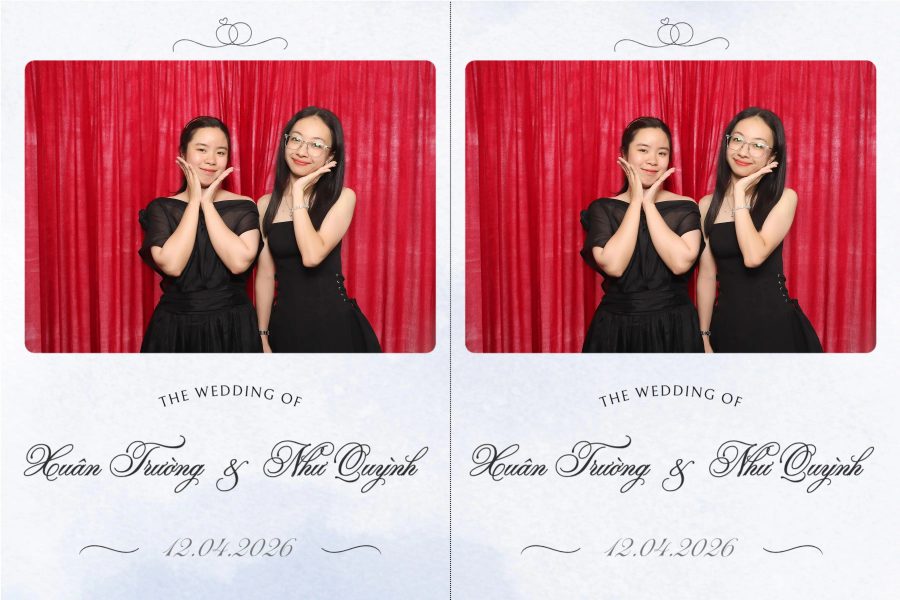 Chupbox Wedding Photobooth for Truong & Quynh at Luxury Palace