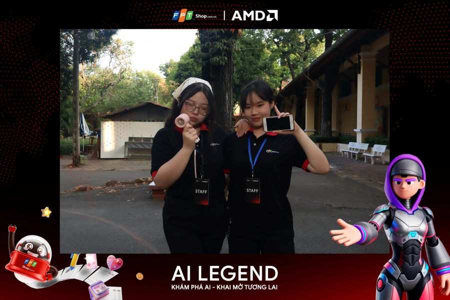 Chupbox Photobooth photo for FPT Shop Event at Nguyễn Thị Minh Khai High School