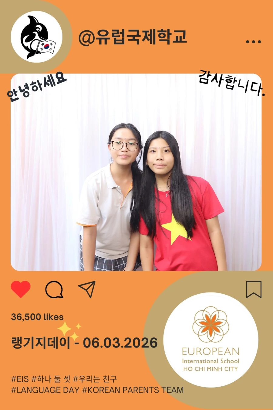 Language Day 2026 at European International School (EIS) in Ho Chi Minh City