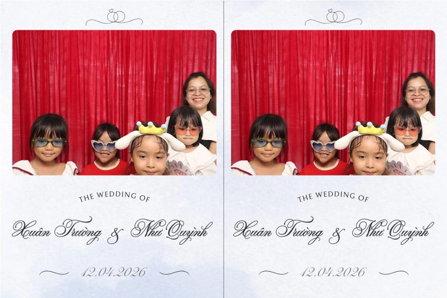 Chupbox Wedding Photobooth for Truong & Quynh at Luxury Palace