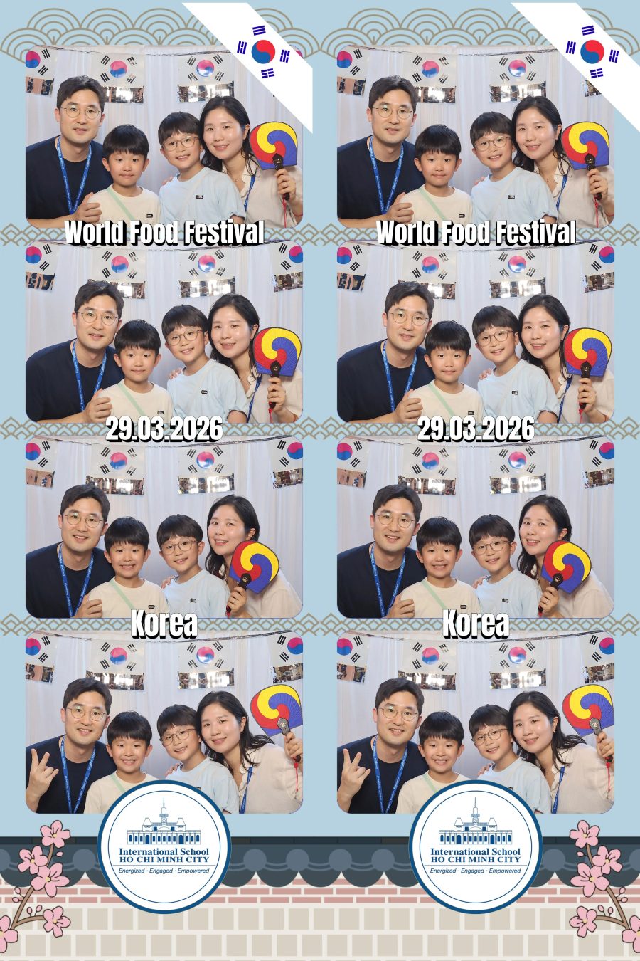 Chupbox Photobooth photos at International School HCMC (ISHCMC)