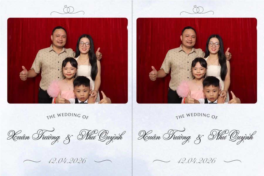 Chupbox Wedding Photobooth for Truong & Quynh at Luxury Palace