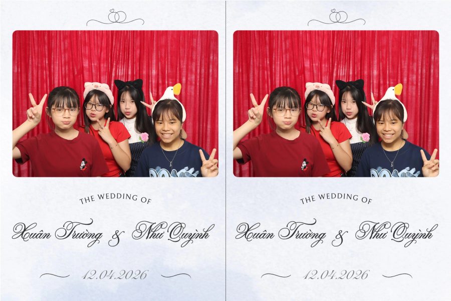 Chupbox Wedding Photobooth for Truong & Quynh at Luxury Palace