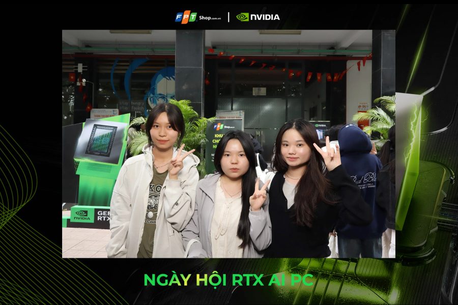 Chupbox Photobooth activity for Nvidia Promotion at University of Economics and Law