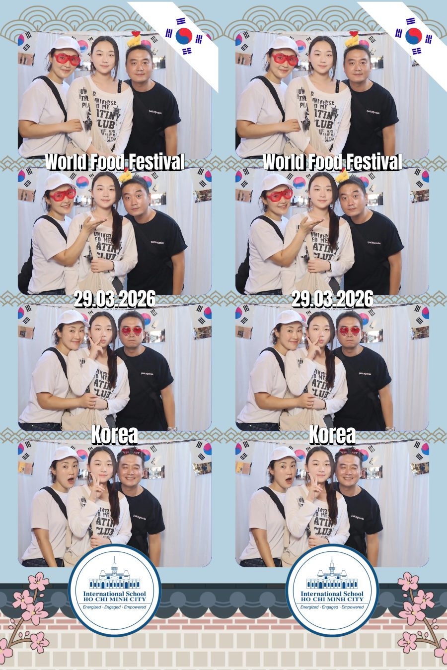 Chupbox Photobooth photos at International School HCMC (ISHCMC)