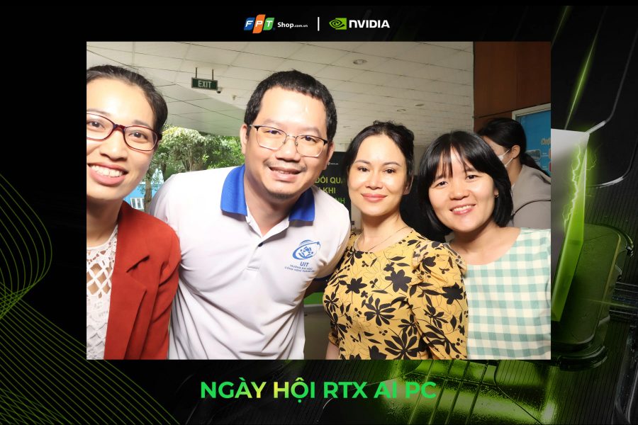 Chupbox Photobooth activity for Nvidia Promotion at University of Information Technology